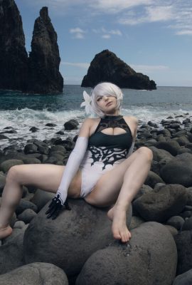 Mikomi Hokina – 2B Swimsuit (NieR:Automata)