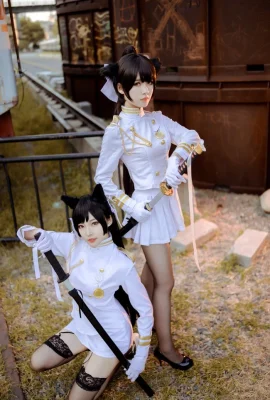 『アズールレーン』愛宕＆高雄 コスプレ【美李＆土星】（12枚）