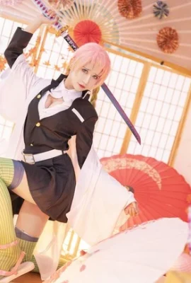 「鬼滅の刃」恋柱 コスプレ[CN:阮一_妖精](写真9枚)