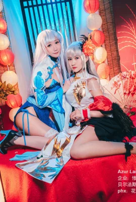 アズールレーン ベルファスト：Wuli Big YIMI、エンタープライズ：@婷婷鸡(写真10枚)