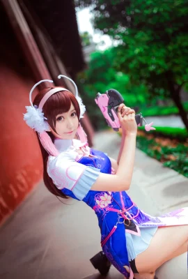 オーバーウォッチ D.Va チャイナドレス cn: Hs 奇妙な老人 (写真 8 枚)