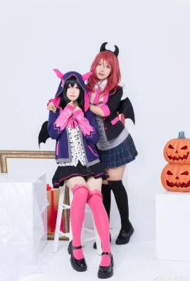 ラブライブ! 西木野真姫: @Lilith Xia Jinxi、ニコル: @袁熊熊是一个小小碰bearQwQ ハロウィン (9枚)