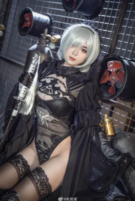 NieR:Automata 2B Fanhuamiao@jizhili(9枚)