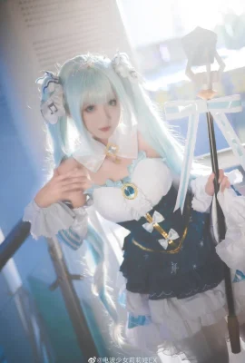 初音ミク 2019 雪 初音雪ミク@电波少女リリアEX (9枚)