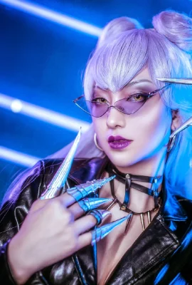 リーグ・オブ・レジェンド K/DA Evelyn@Generation 女性ヒーロー レッグレッグソース (写真9枚)