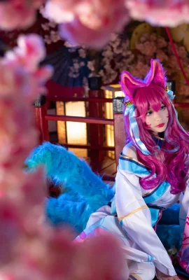 リーグ・オブ・レジェンド Ahri Soul Lotus@Xianjuanyeye (撮影: @EXIT飞鱼) (写真10枚)