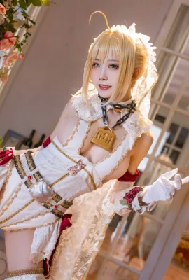 Shui Miao Aquaの「FGO-Nero」のセクシーな持参金横乳をご覧ください(写真35枚)