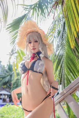 『アズールレーン -アルジェリア-』のシュイ・ミャオ・アクアの晴れ着水着スタイルが魅力的すぎる(写真35枚)