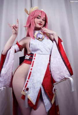 Epicinternetgf コスプレ 八重巫女「原神」