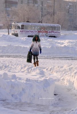 NudeInRussia マリア シベリア横断鉄道 8523Km (写真 153 枚)