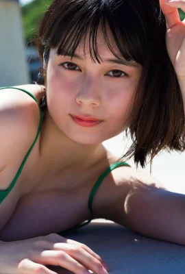 【大久保桜子】半球状の美乳が露出、視覚的にも満足（8枚）