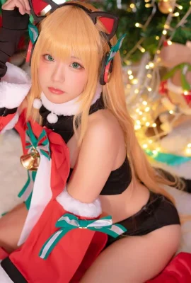 『ドールズフロントライン』TMP クリスマス衣装 コスプレ画像【CN：マイム】 (12枚)