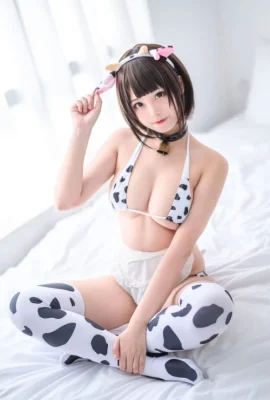 Mizhimao 牛ビキニCosplay_Cow_Girl_Bikini (10枚)