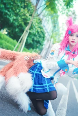 リーグ・オブ・レジェンド Ahri 風紀委員 @MoYue_Ann (写真 9 枚)