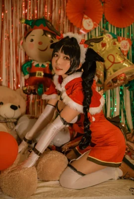 Black Cat OvO Dashao クリスマス (写真 16 枚)