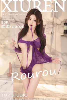 [Xiuren Xiuren.com]2025.02.13 Vol.9876 Xiaorou RouroUフルバージョンの透かし写真[80p]