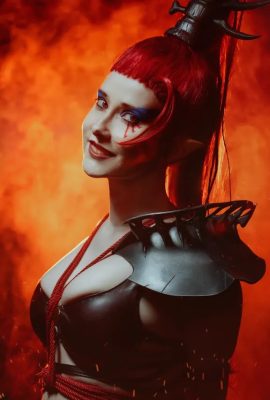 Shiera13  –  Warhammer 40K Lelith Hesperax Shibari