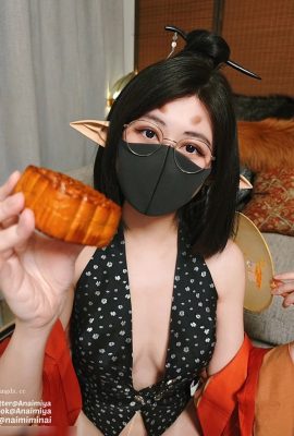 ナイミは黒い神話をおっぱい