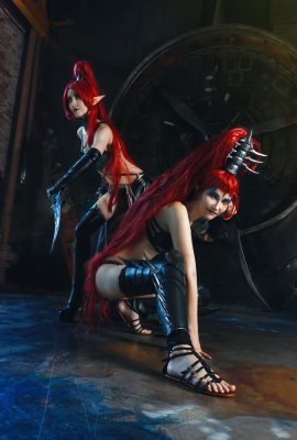 Shiera13＆Mechanical Vampire  –  Warhammer 40K Lelith Hesperax＆Lady Aurelia Malys