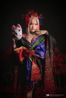 ファンタジーファクトリー – 森カリオペ着物