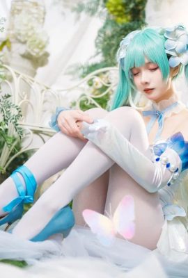 Wanxi  –  Miku Pink Butterfly Flower Elf