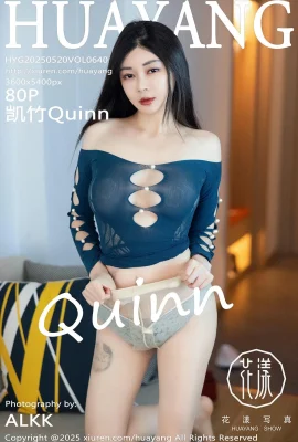 [Huayang Huayang Photo]2025.05.20 Vol.640 Kaizhu Quinn Fullバージョンの透かし写真[103p]